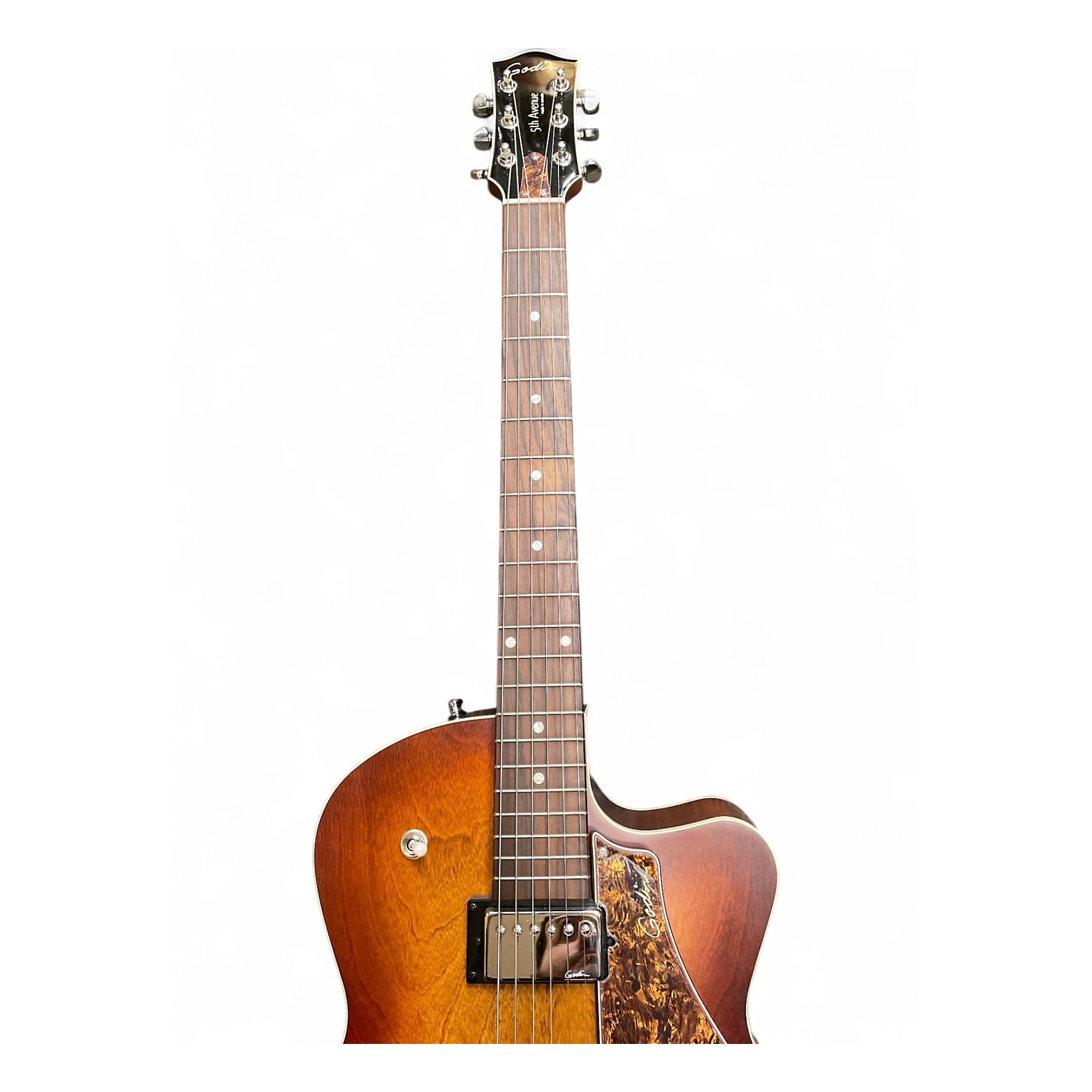 【中古】 What’s the Name of That Thang QuinnGolden Godin - 5th Avenue CW Kingpin II HB Cognac Burst 050932