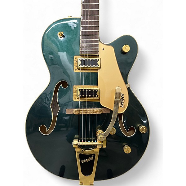 Used Gretsch Guitars G5420TG Green Hollow Body Electric Guitar