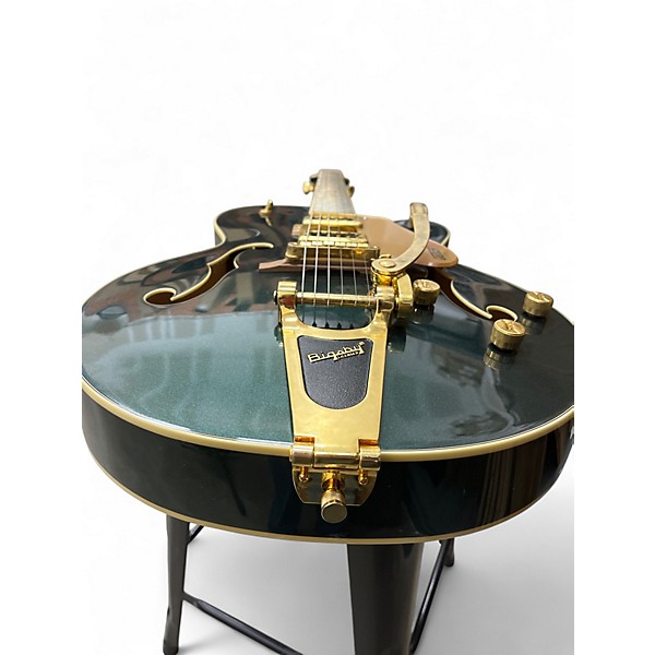 Used Gretsch Guitars G5420TG Green Hollow Body Electric Guitar