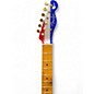 Used Fender BUCK OWENS TELECASTER RED, SILVER, AND BLUE SPARKLE Solid Body Electric Guitar