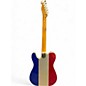 Used Fender BUCK OWENS TELECASTER RED, SILVER, AND BLUE SPARKLE Solid Body Electric Guitar