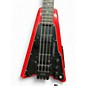 Used Steinberger XP2A Limited Edition Red Electric Bass Guitar