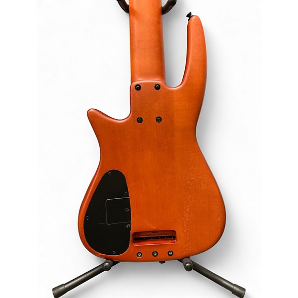 Used NS Design CR6 SATIN AMBER Electric Bass Guitar