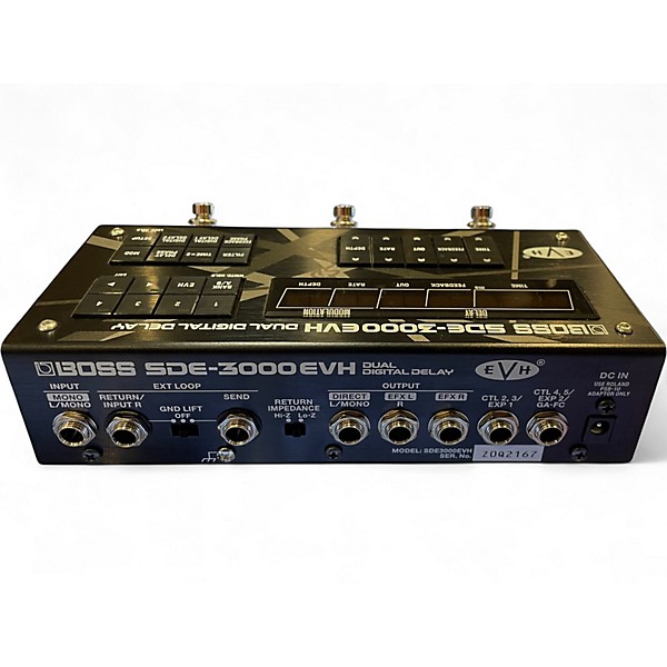 Used BOSS SDE-3000EVH Effect Pedal