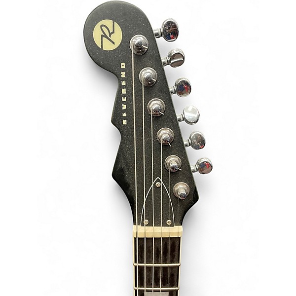 Used Reverend Shade Signature Army Green Solid Body Electric Guitar