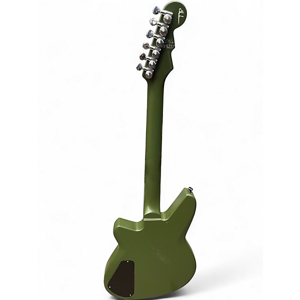Used Reverend Shade Signature Army Green Solid Body Electric Guitar