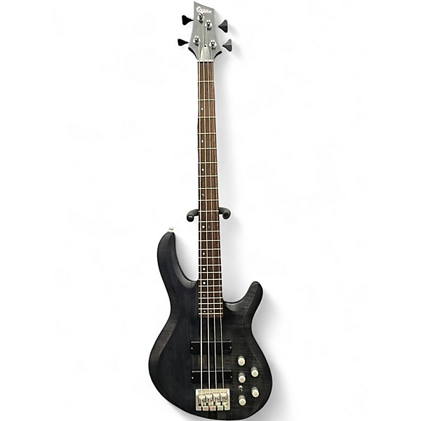 Used Laguna Ocean TB70 Open Pore Black Electric Bass Guitar