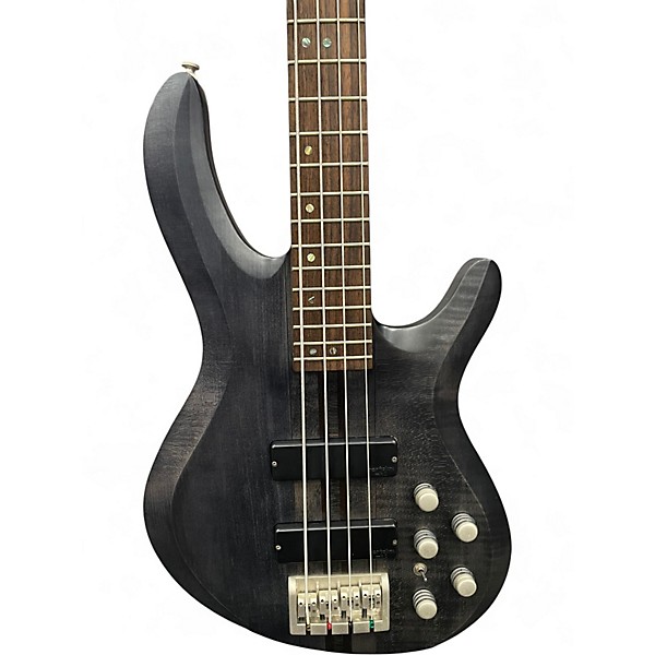 Used Laguna Ocean TB70 Open Pore Black Electric Bass Guitar