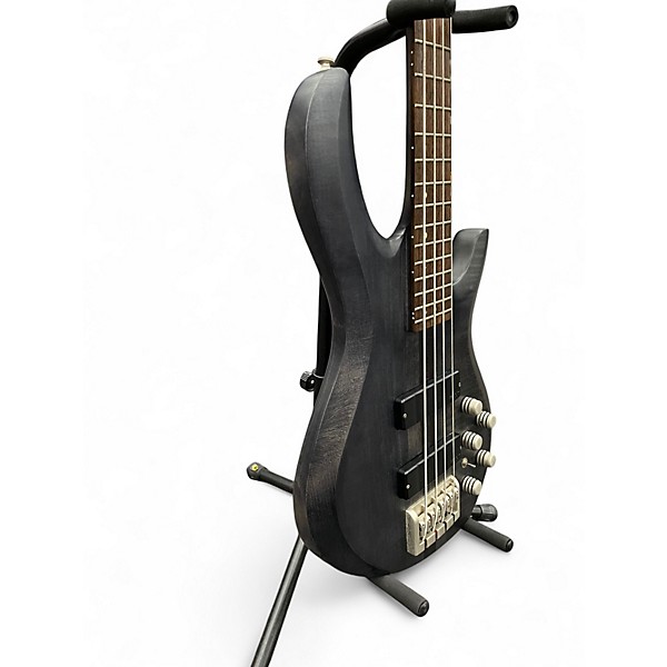 Used Laguna Ocean TB70 Open Pore Black Electric Bass Guitar