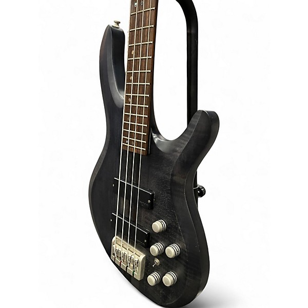 Used Laguna Ocean TB70 Open Pore Black Electric Bass Guitar