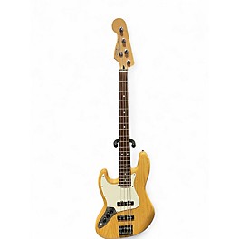 Used Fender Standard Jazz Bass Natural Electric Bass Guitar