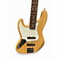 Used Fender Standard Jazz Bass Natural Electric Bass Guitar
