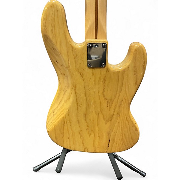 Used Fender Standard Jazz Bass Natural Electric Bass Guitar