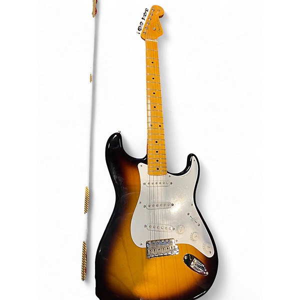 Used Fender 70 TH ANNIVERSARY AMERICAN VINTAGE II 54 STRATOCASTER 2 Color Sunburst Solid Body Electric Guitar