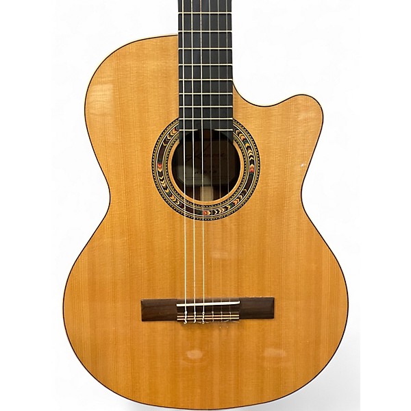 Used Kremona FIESTA F65CW-SB Natural Classical Acoustic Electric Guitar