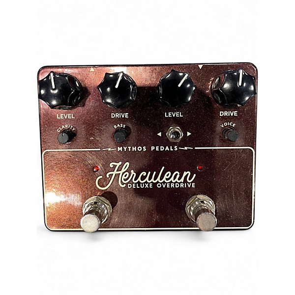 Used Mythos HERCULEAN OVERDRIVE Effect Pedal