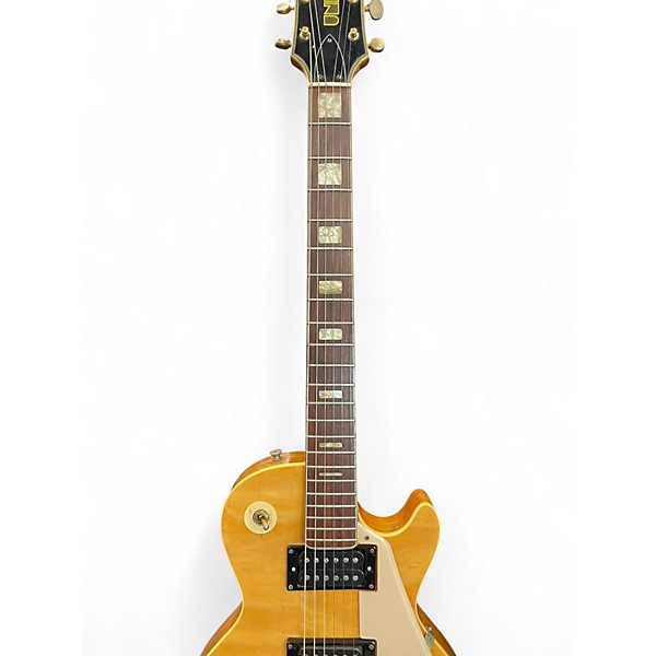 Used Univox GIMMIE AMBER Solid Body Electric Guitar