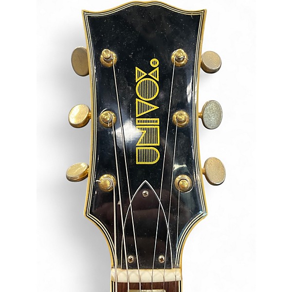 Used Univox GIMMIE AMBER Solid Body Electric Guitar