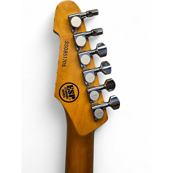 Used 2000s ESP Vintage Plus Olympic White Solid Body Electric Guitar