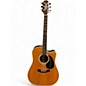 Used Takamine EF-360SC Natural Acoustic Electric Guitar thumbnail