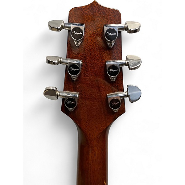 Used Takamine EF-360SC Natural Acoustic Electric Guitar