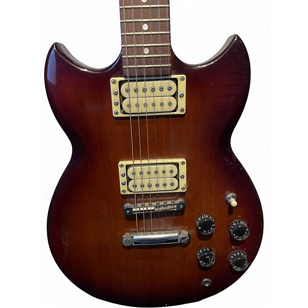 Used Yamaha SBG200 Brown Sunburst Solid Body Electric Guitar