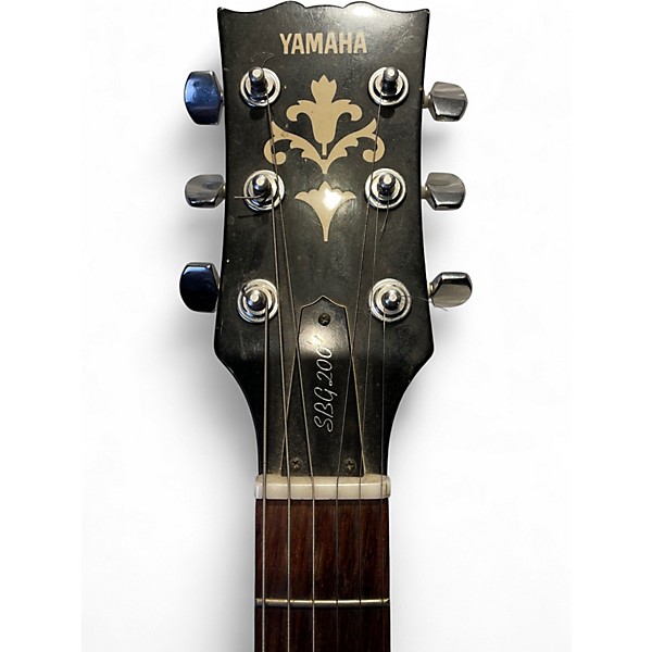 Used Yamaha SBG200 Brown Sunburst Solid Body Electric Guitar