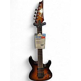Used Ibanez S670QM DRAGON EYE BURST Solid Body Electric Guitar