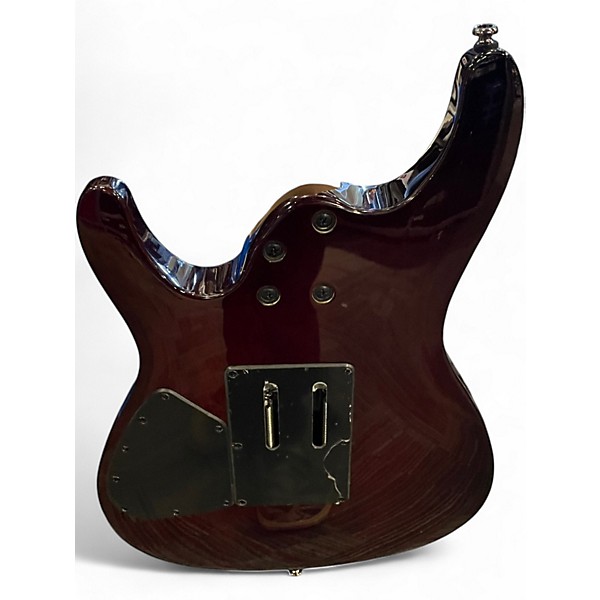 Used Ibanez S670QM DRAGON EYE BURST Solid Body Electric Guitar