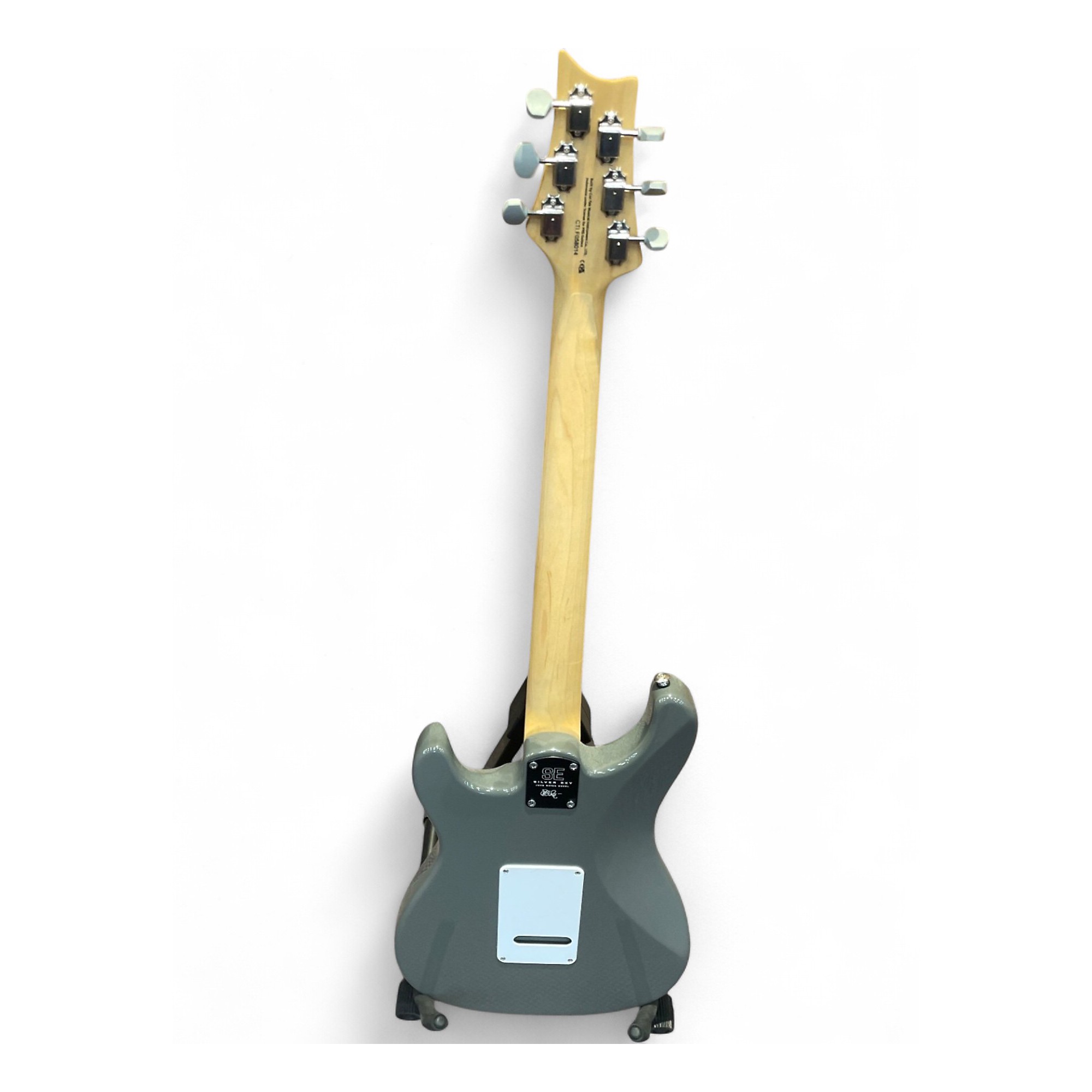 2024年製 PRS SE Silver Sky Storm Grey PRS SE Silver Sky Electric Guitar - Storm Gray with Rosewood