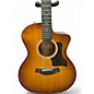Used Taylor 214CE Deluxe SUNSET EDGEBURST Acoustic Electric Guitar