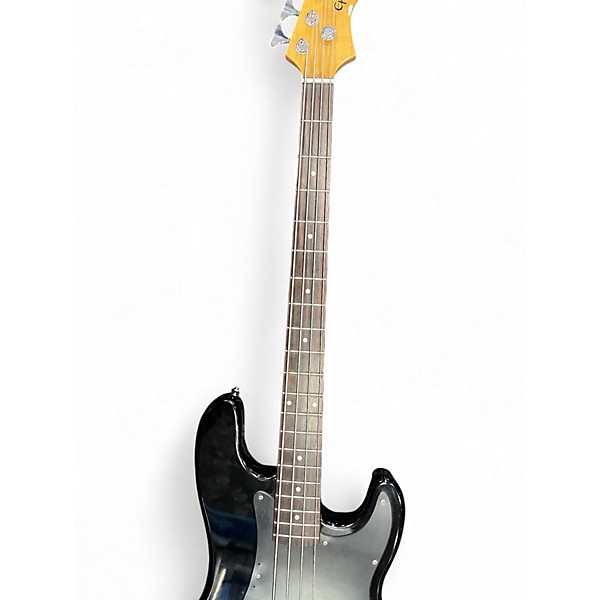 Used Epiphone ACCU BASS Black Electric Bass Guitar
