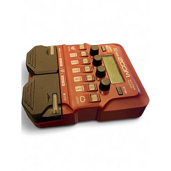 Used Zoom B1 FOUR Effect Pedal Package