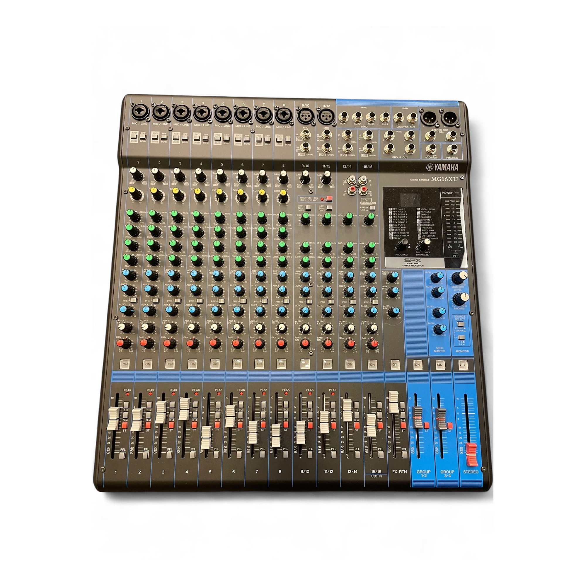 【美品】YAMAHA MG16XU YAMAHA MG16XU 16-Channel Mixing Analog Mixer Console MG