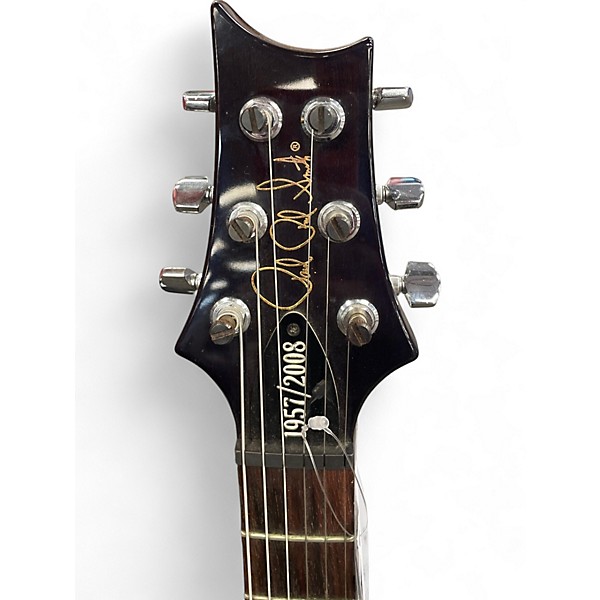 Used 2008 PRS LTD CUSTOM 56-08  BLUE QUILT Solid Body Electric Guitar