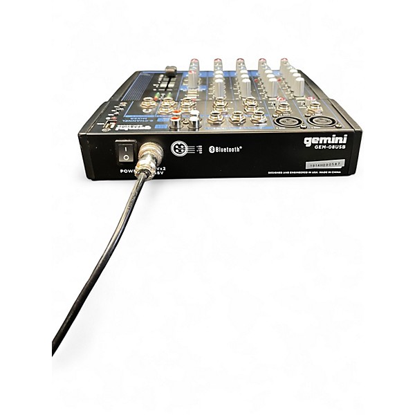 Used Gemini GEM-08USB Unpowered Mixer