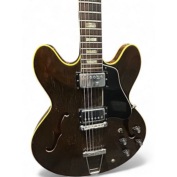 Vintage 1970 Gibson ES-335 Natural Hollow Body Electric Guitar