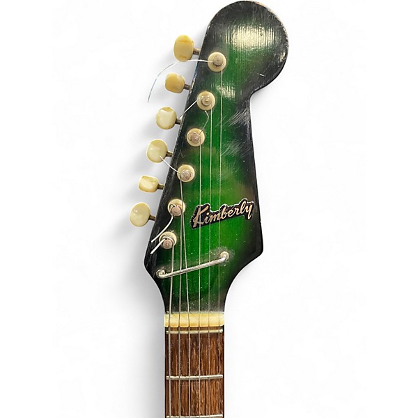 ギター BEANO RETROMAN Vintage 1970s Kimberly ET-440 BISON GREEN Solid Body