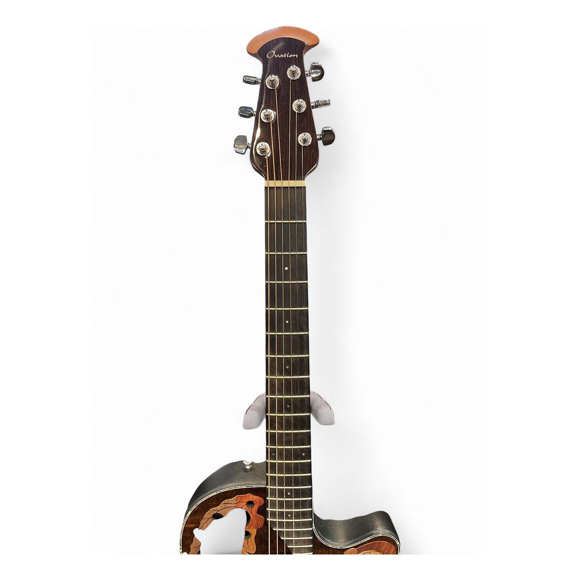 ギター OVATION CE48P TIGER EYE Celebrity Ovation CE48P Celebrity Series Elite Plus Super Shallow
