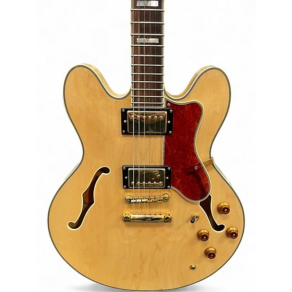 Used Epiphone Sheraton II Natural Hollow Body Electric Guitar