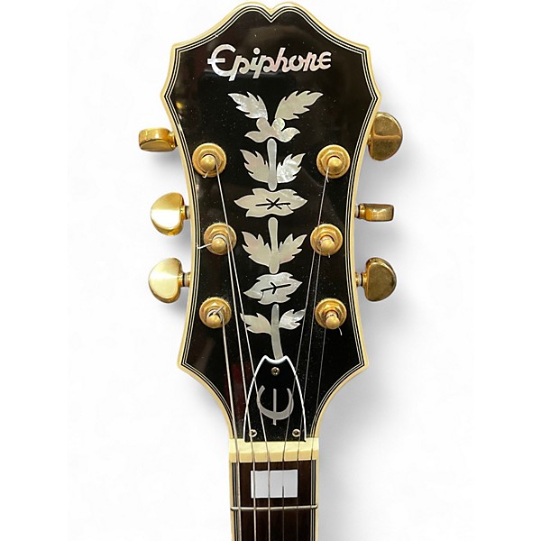 Used Epiphone Sheraton II Natural Hollow Body Electric Guitar