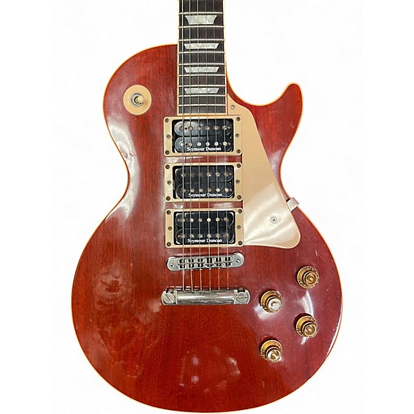 Used Gibson Les Paul Classic Cherry Solid Body Electric Guitar