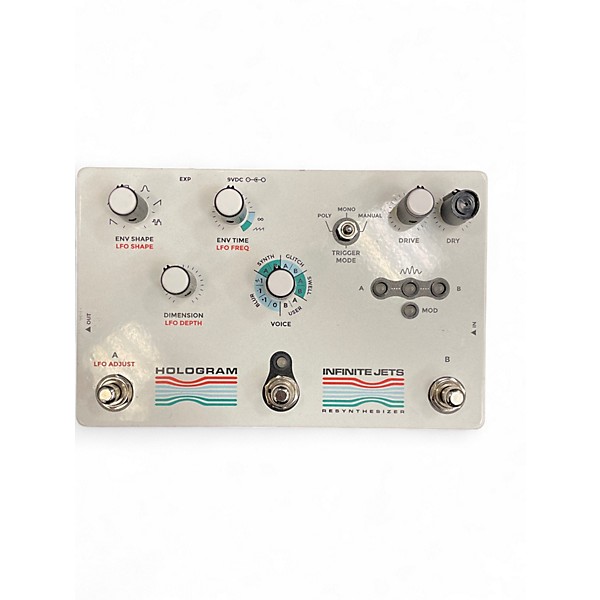 ギター HOLOGRAM INFINITE JETS Infinite Jets | Multi-Voice Synth & Glitch Pedal
