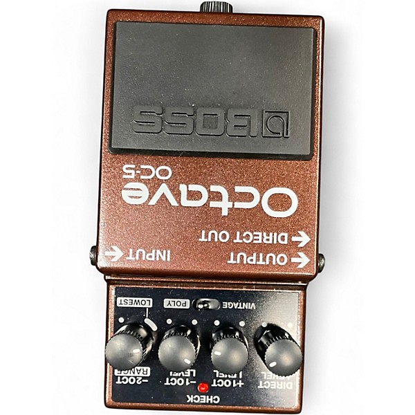 ベース BOSS / OC-5 OCTAVE (USED) BOSS OC-5 Octave Pedal – Andy's Music