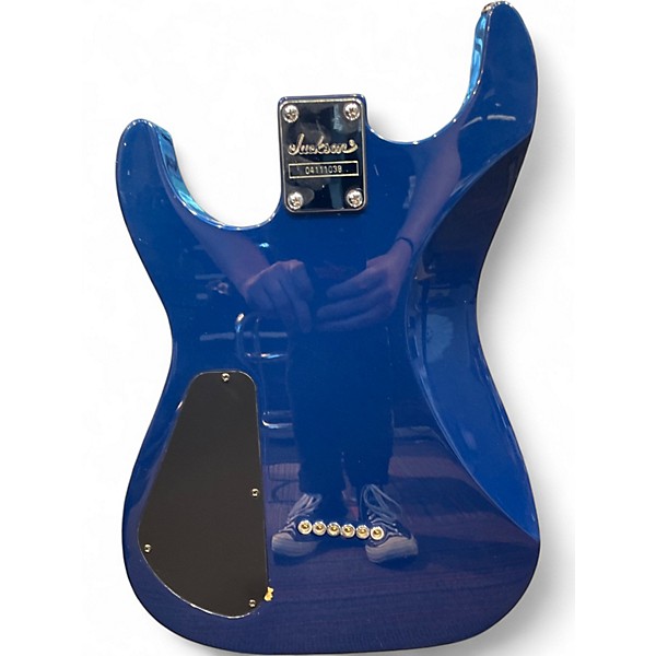 Used Jackson DKXT Dinky Blue Solid Body Electric Guitar