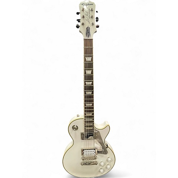 Used Epiphone Tommy Thayer Les Paul Standard WHITE LIGHTNING Used Epiphone Tommy Thayer Les Paul Standard WHITE LIGHTNING