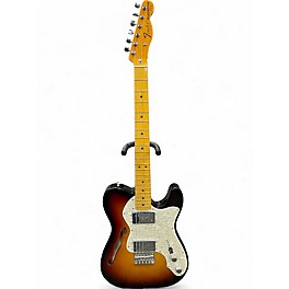 Used Fender AMERICAN VINTAGE II 1972 TELECASTER THINLINE 3 Color Sunburst Hollow Body Electric Guitar