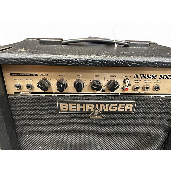 Used Behringer Ultrabass BX300 30W 1x10 Bass Combo Amp