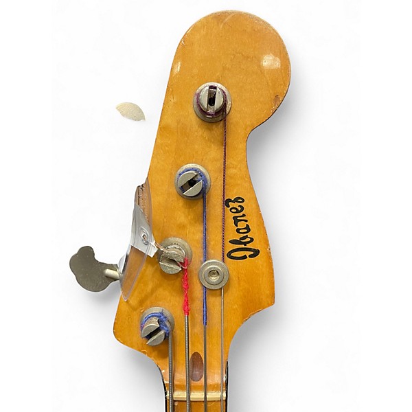 Used Ibanez SILVER SERIES Antique Natural Electric Bass Guitar