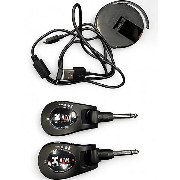 Xvive U2 ワイヤレスギターシステム Xvive U2 Guitar Wireless System Black | Guitar Center